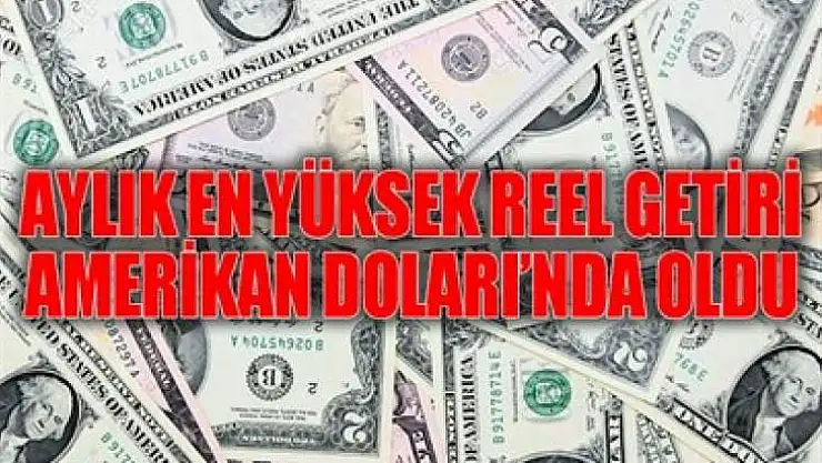 Reel getiri Amerikan Dolarında oldu.