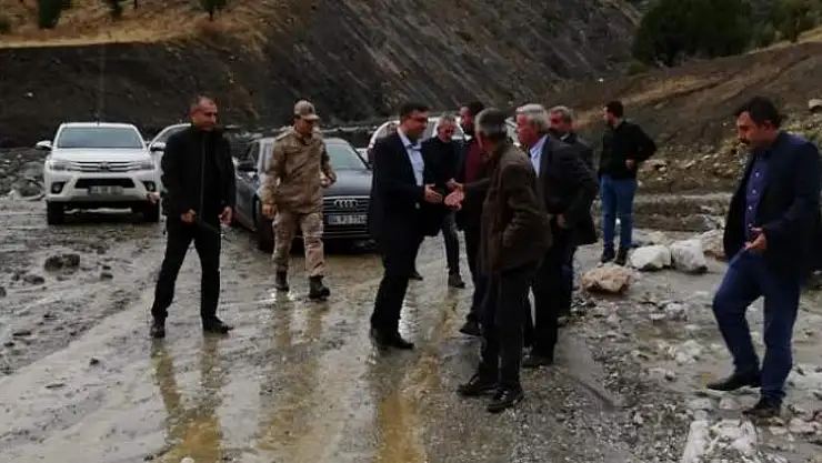 Örencik Mahallesinde Sel Felaketi