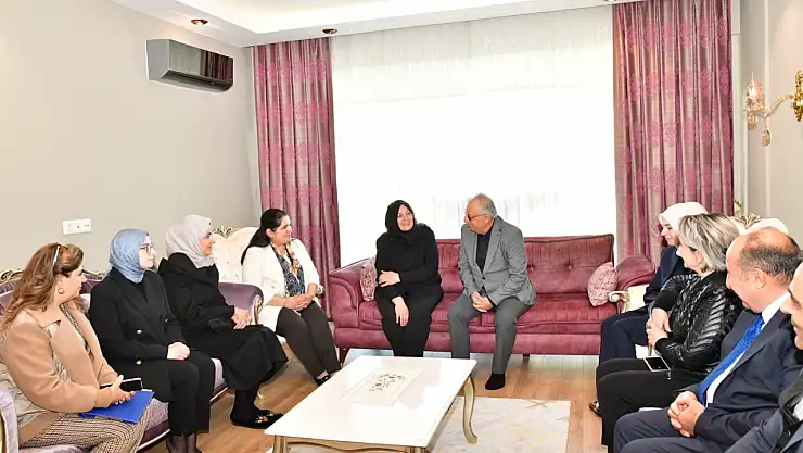 Hanımefendi Selda Yavuz Şehit Ailesi Ziyaretlerine Devam Ediyor