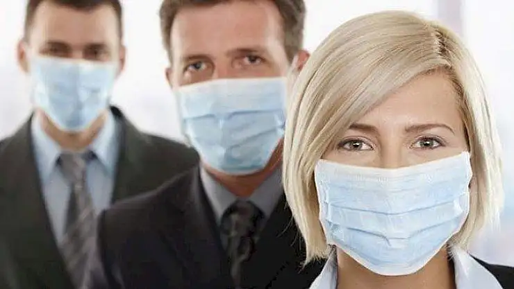 Hastaysanız maske takın