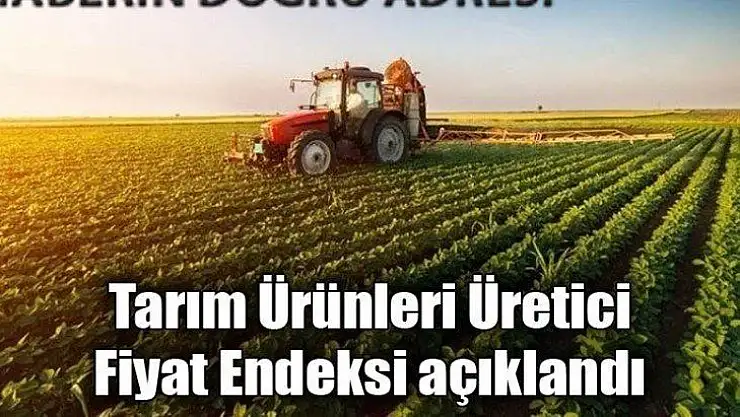 Haziran Ayında Tarımsal girdi fiyat endeksi arttı