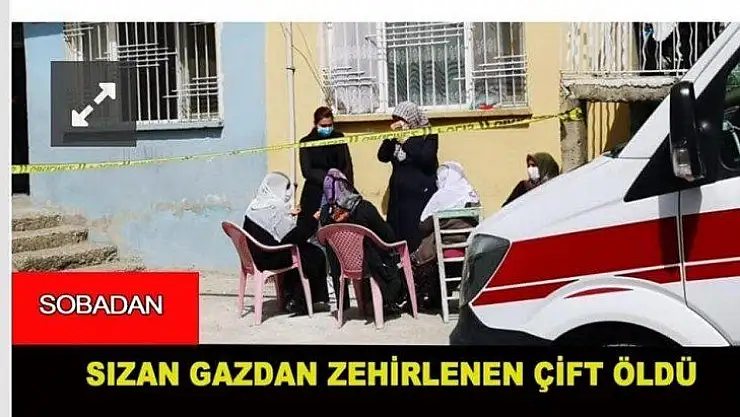 İki Yaşlı Çift Soba zehirlenmesinden vefat etti.