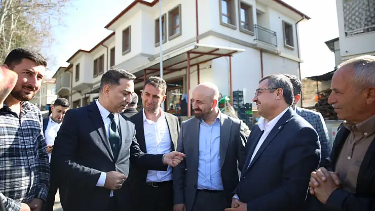 İl Başkanı Bakan, Doğanyol'da Sorunları Yerinde Tespit Etti