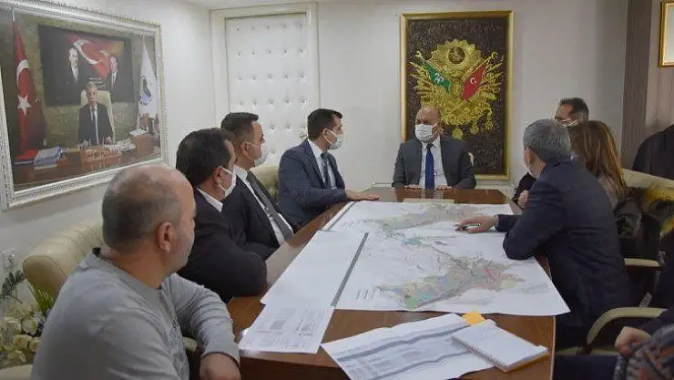 İmar Komisyonu Ekipleri Doğanşehir'de İnceleme Yaptılar