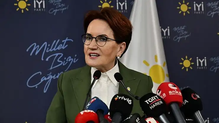 İYİ Parti Genel Başkanı Akşener'den Tarihi Açıklama
