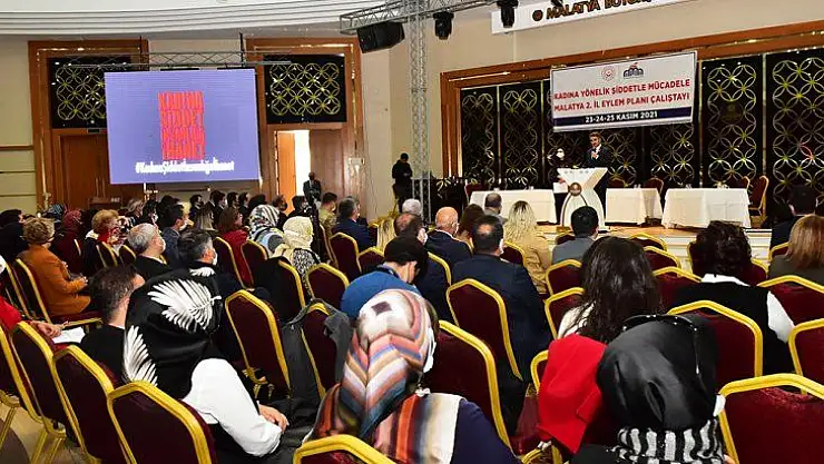 Kadına Yönelik Şiddetle Mücadele Eylem Planı Çalıştayı Düzenlendi