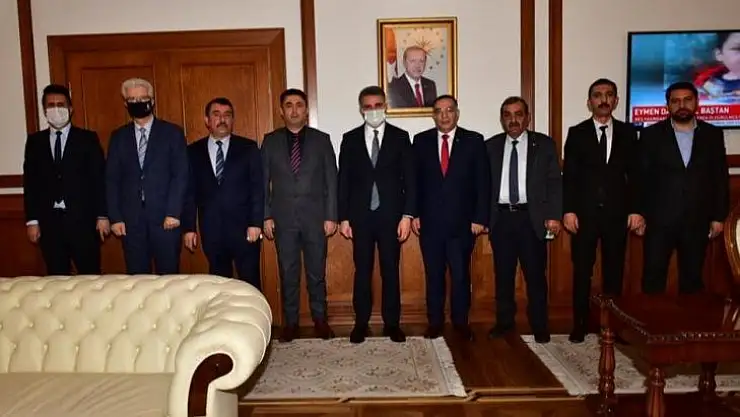 Kamusen'den Malatya Valisi Baruş'a Ziyaret