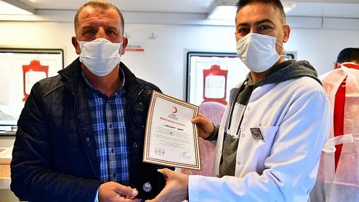 'Kan Bağışı Hayat Kurtarır' Kampanyasına Tam Destek