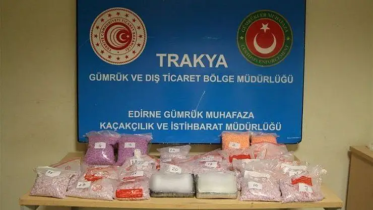 Kapıkule'de Uyuşturucu Operasyonu