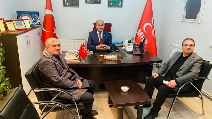 Kazgan'dan MHP'ye Ziyaret