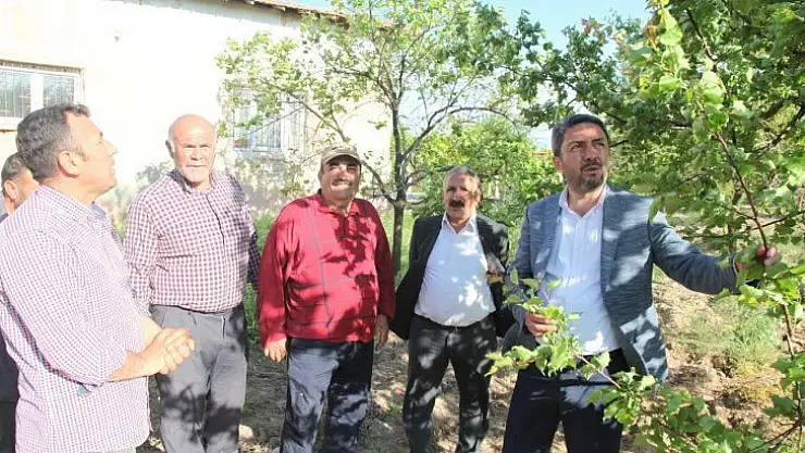 Kiraz, Kayısı Üreticilerinin Sorunlarını Dinledi