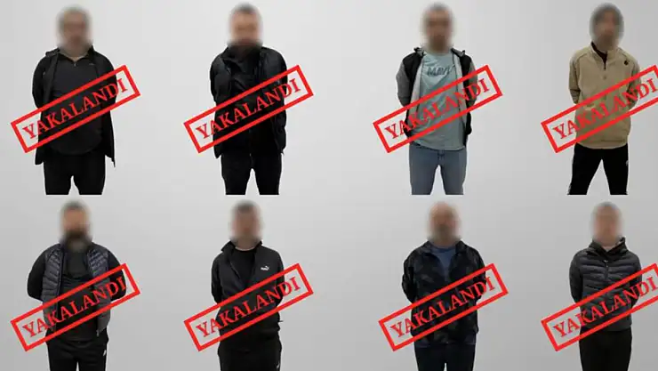Kırmızı bültenle aranan 8 şüpheli Türkiye'ye getirildi