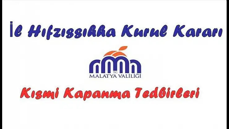 Kısmi Kapanma Tedbirleri