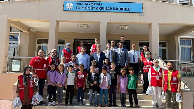 Kızılay Yeşilyurt Şube'den Eğitime Moral Desteği