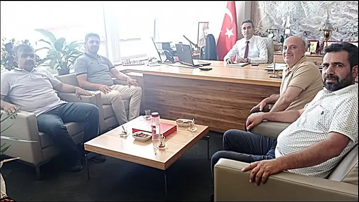 Latif Okyay'a hayırlı olsun ziyareti