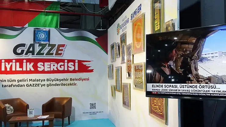 Malatya Anadolu Kitap ve Kültür Fuarı'nda Gazze Dayanışması