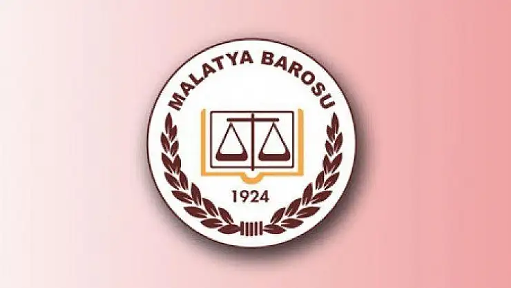 Malatya Barosu Avukatlarından Erbaş'a destek