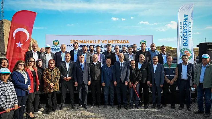 Malatya Büyükşehir'den Sürdürülebilir Tarım İçin Dev Sulama Hamlesi