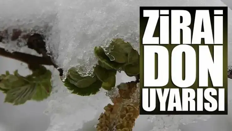 Malatya Çevrelerinde Zirai Don Tehlikesine Dikkat!
