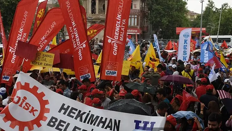 Malatya'da 1 Mayıs Emek ve Dayanışma Günü kutlandı