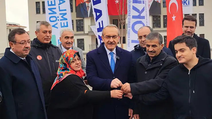 Malatya'da 902 Konut Teslim Edildi, 6. Etapta Anahtar Dağıtımı Başladı