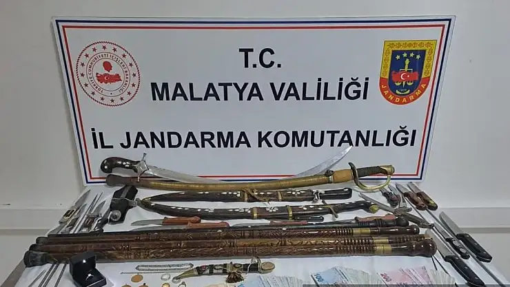 Malatya'da bir evden altın gasbeden zanlı tutuklandı