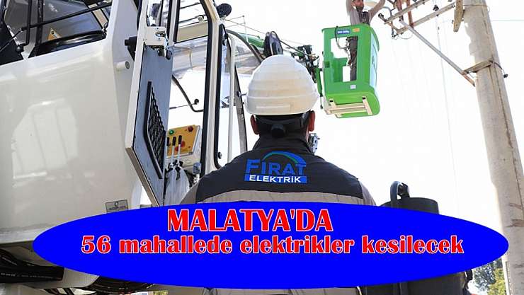 Malatya'da Bugün Geniş Kapsamlı Elektrik Kesintisi