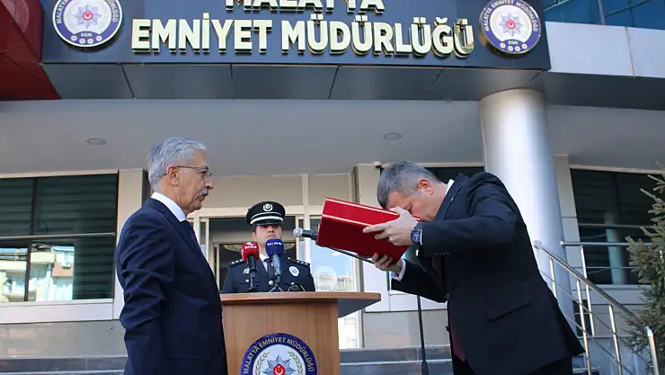 Malatya'da Emniyet Müdürü Değişti: Kayhan Ay Göreve Başladı