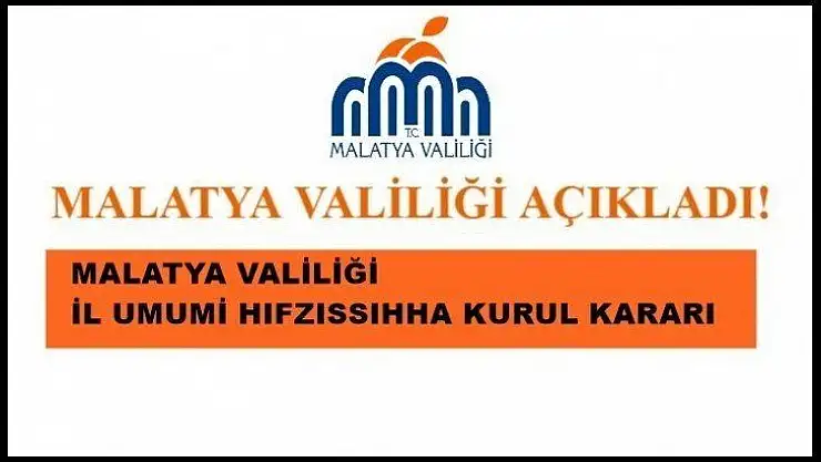 Malatya'da İşyeri açma kapama saatleri belli oldu
