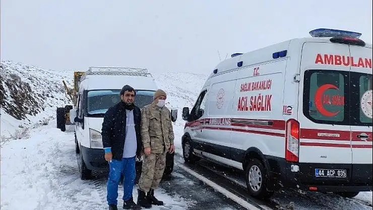 Malatya'da Karla Mücadele Çalışmaları Başladı