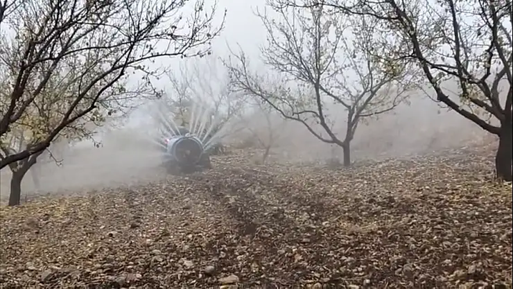 Malatya'da Kayısı Üreticileri Kış Hazırlıklarına Başladı