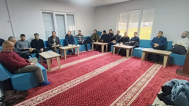 Malatya'da manevi danışmanlara akaid eğitimi
