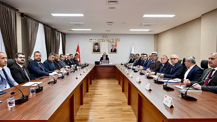 Malatya'da Okul İnşaatları İstişare Toplantısı Düzenlendi