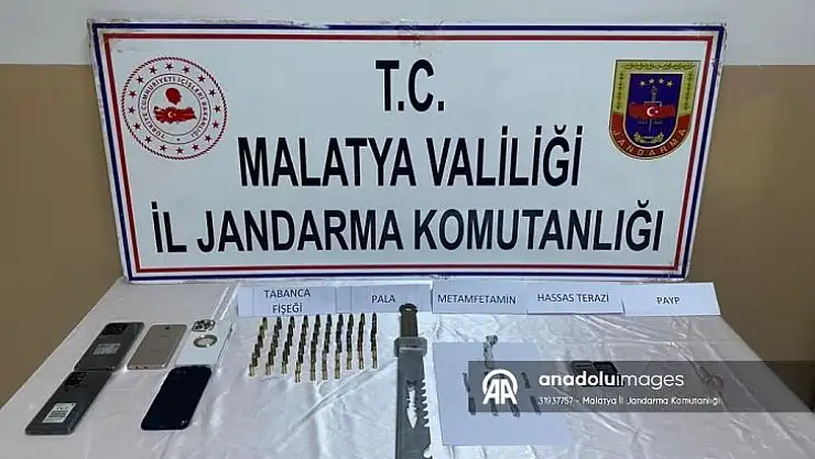 Malatya'da uyuşturucu operasyonunda 4 zanlı tutuklandı