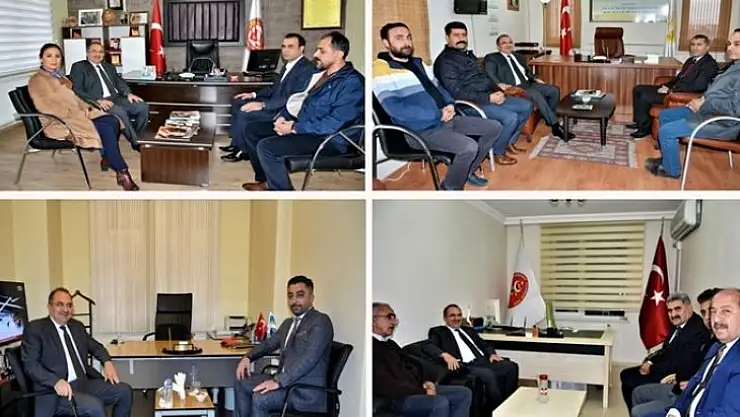 Vali Kaban, Çeşitli Oda Başkanlıklarını Ziyaret Etti