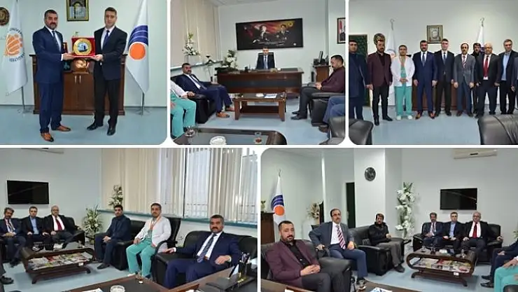 Başhekim Parlakpınar'a Avşar'dan İadei Ziyaret