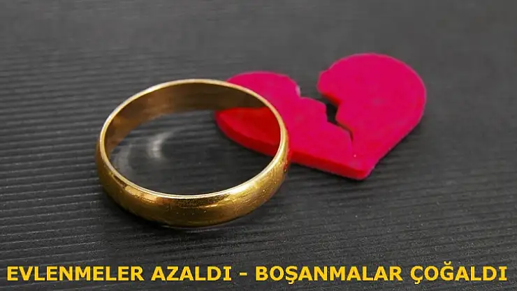 Evlenenler Azaldı Boşananlar Çoğaldı