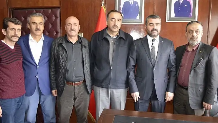 Özbey'den MHP İl Başkanı Avşar'a hayırlı olsun ziyareti