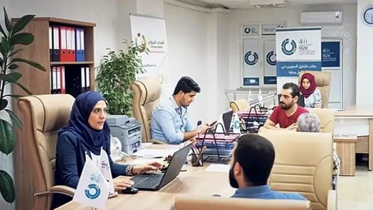 Suriyelilerin 'İŞKUR'u: Rızk