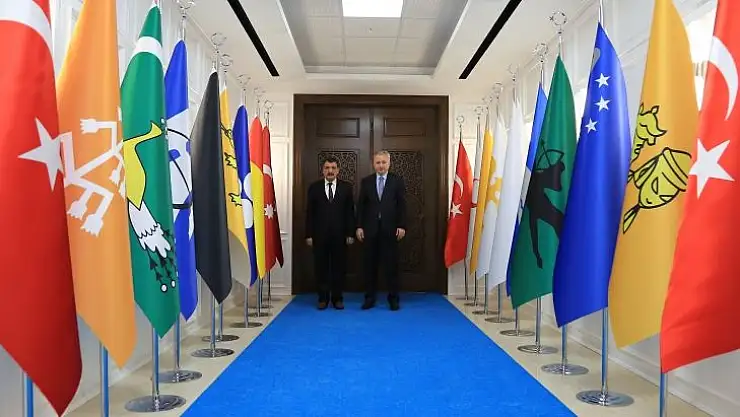 Battalgazi Kaymakamı Duran, Başkan Gürkan'ı Ziyaret Etti