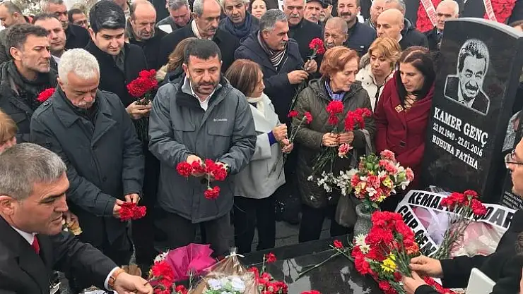 Kamer Genç Mezarı Başında Anıldı