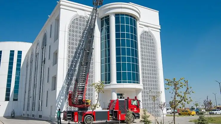 Maski'de Yangın Tatbikatı