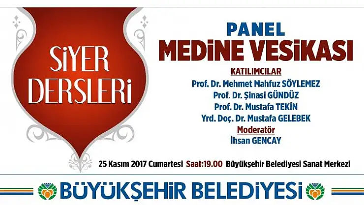 'Medine Vesikası' Paneli
