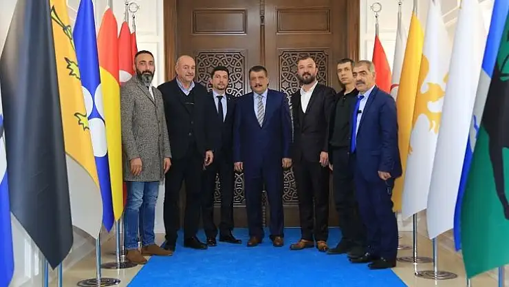 Ortak Değer Dernek  Başkanı Kılıç, Başkan Gürkan'ı Ziyaret Etti