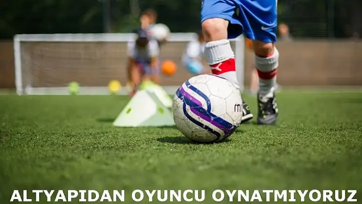 Altyapıdan Oyuncu Oynatmıyoruz