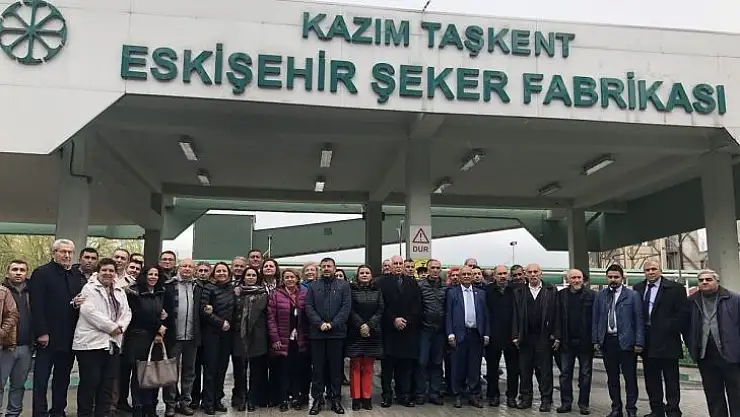 Ağbaba, Eskişehir Şeker Fabrikası'nda