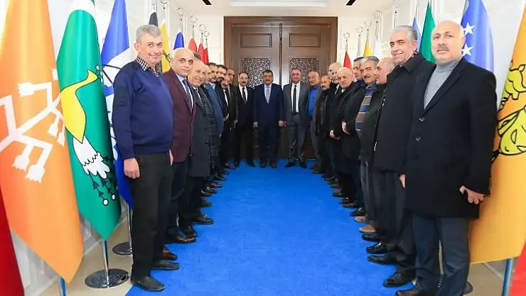 Baskilliler Derneği Başkanı Görgün, Başkan Gürkan'ı Ziyaret Etti