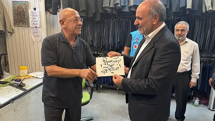 Malatya İl Müftülüğü'nden Esnafa Mevlid-i Nebi Haftası Ziyareti