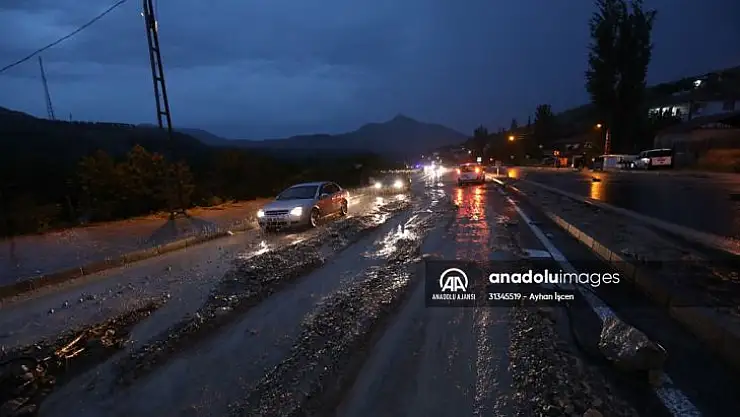 Malatya-Kayseri kara yolunda kontrollü sağlanan ulaşım normale döndü