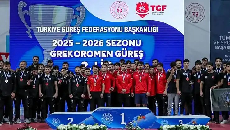 Malatya Levent Kanyonu Spor Kulübü, Greko-Romen Güreş 2. Liginde 3. Oldu